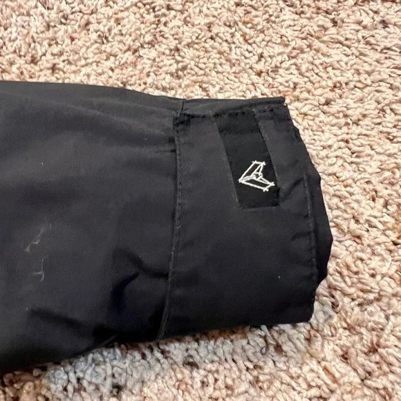 Section Vintage MFM Snowboard Coat Jacket With Hood Rare Black XL - Picture 12 of 16